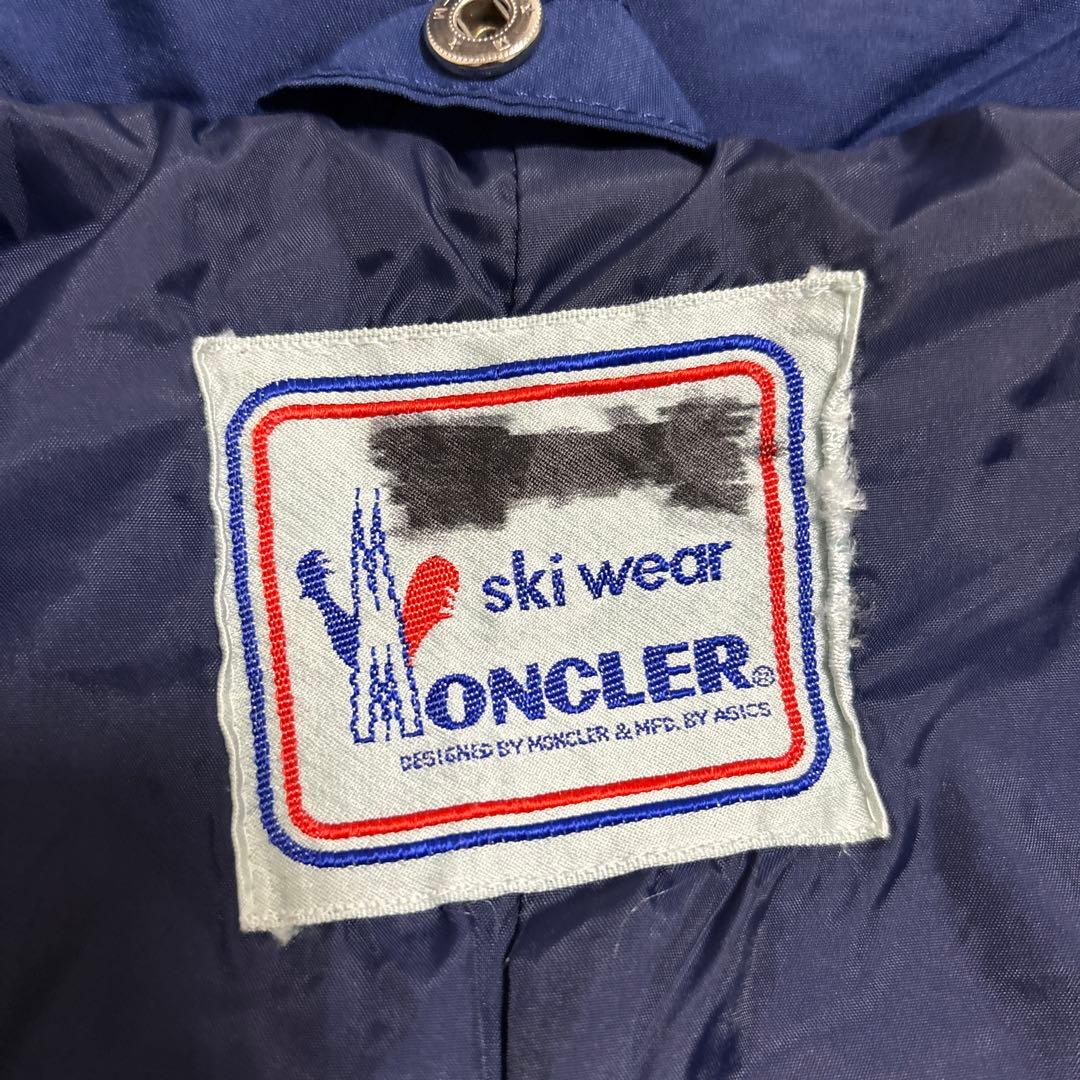 スキー MONCLER SKI WEAR JACKET ASICS LICENSE
