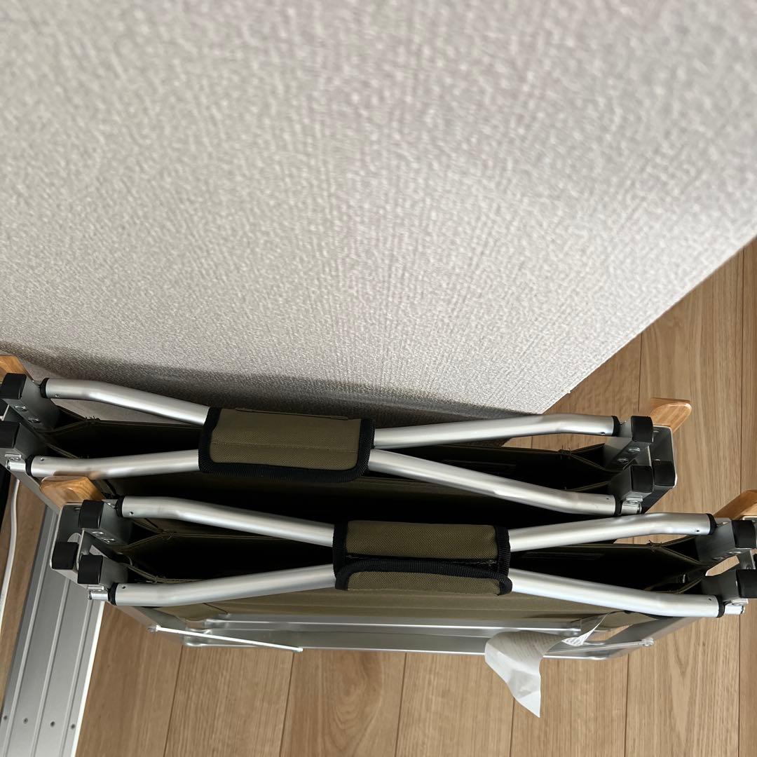 コールマン　コンパクトフォールディングチェア　ローチェア　オリーブ