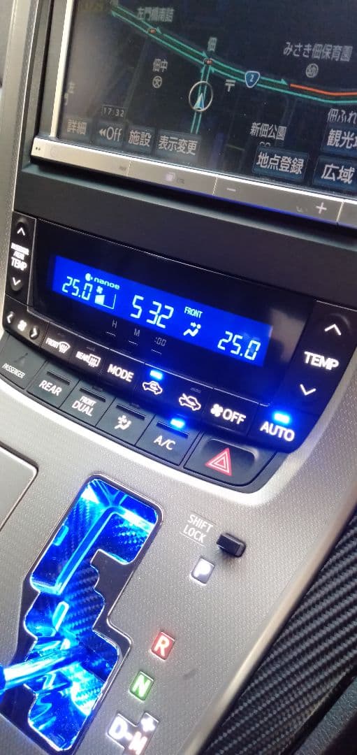 20 ヴェルファイア アルファード 後期Fエアコンスイッチ LED打ち替え品