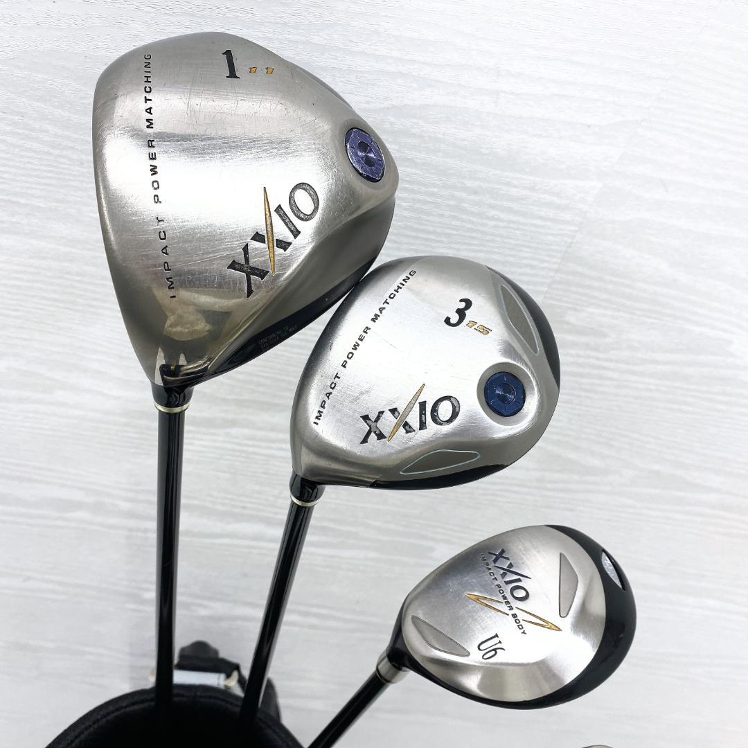 【左利き/レフティ】 XXIO ゼクシオ ゴルフクラブ セット 初代 3 4代目