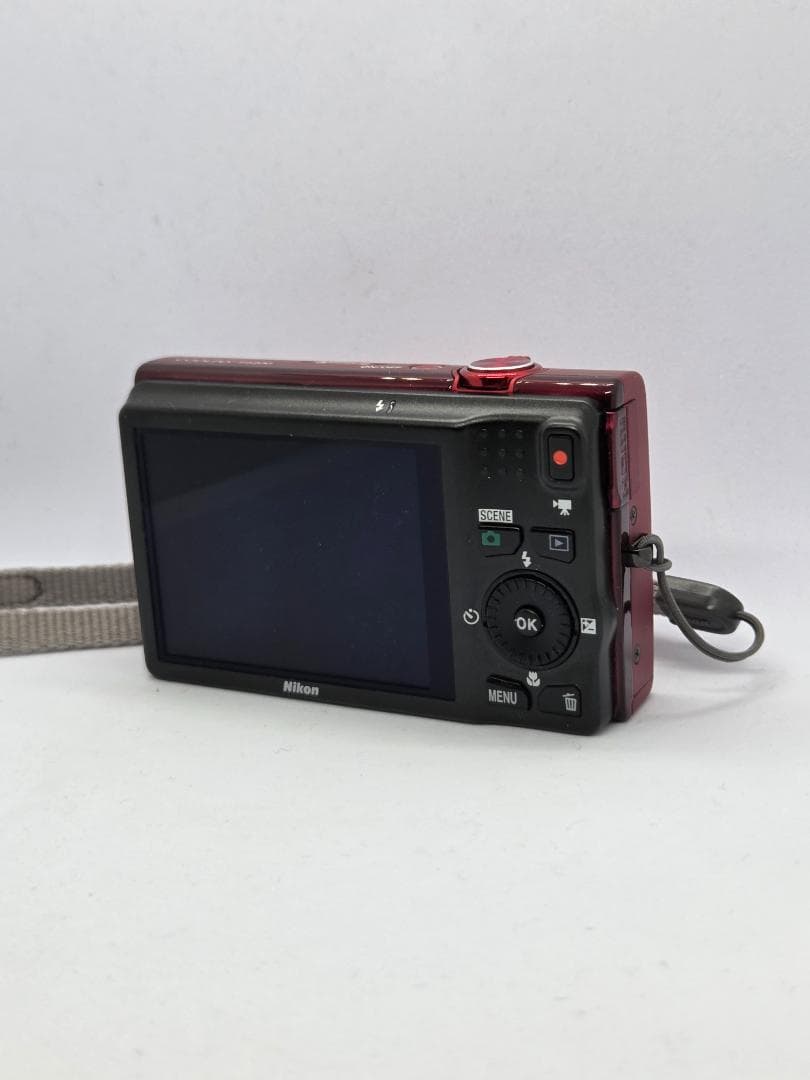 【美品】【スマホ転送OK】ニコン Nikon COOLPIX S6200 レッド