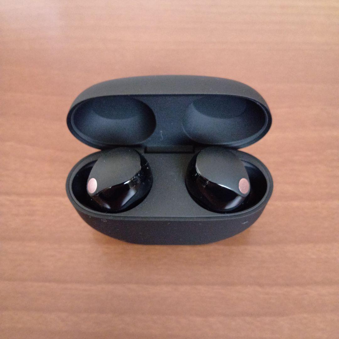 【美品】SONY イヤホン WF-1000XM5 ブラック　ワイヤレスイヤホン