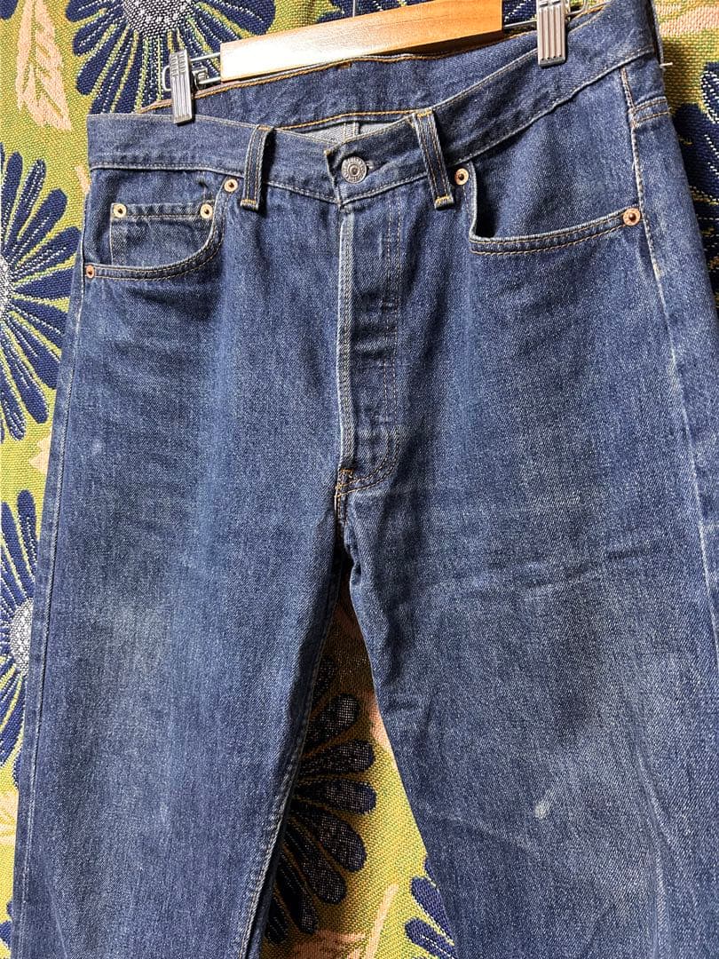 90s levi's 501 made in USA 濃紺　色残り良好