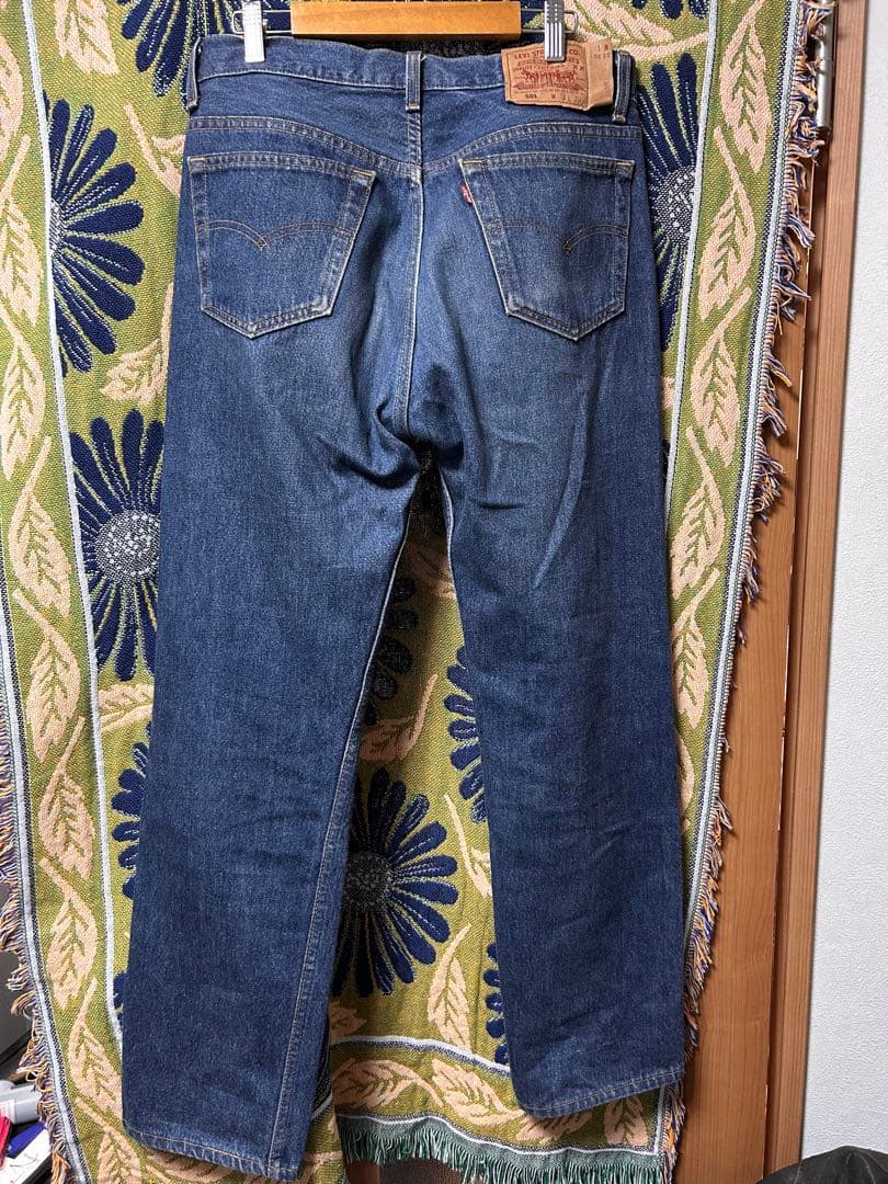 90s levi's 501 made in USA 濃紺　色残り良好
