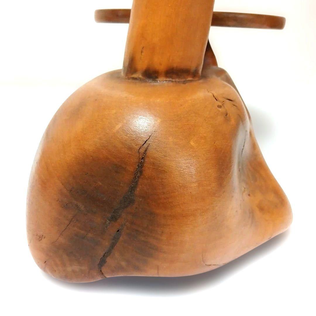 天然木 灯籠 花台 飾り台 盆栽台 置物 バードアスレチック インテリア 工芸品