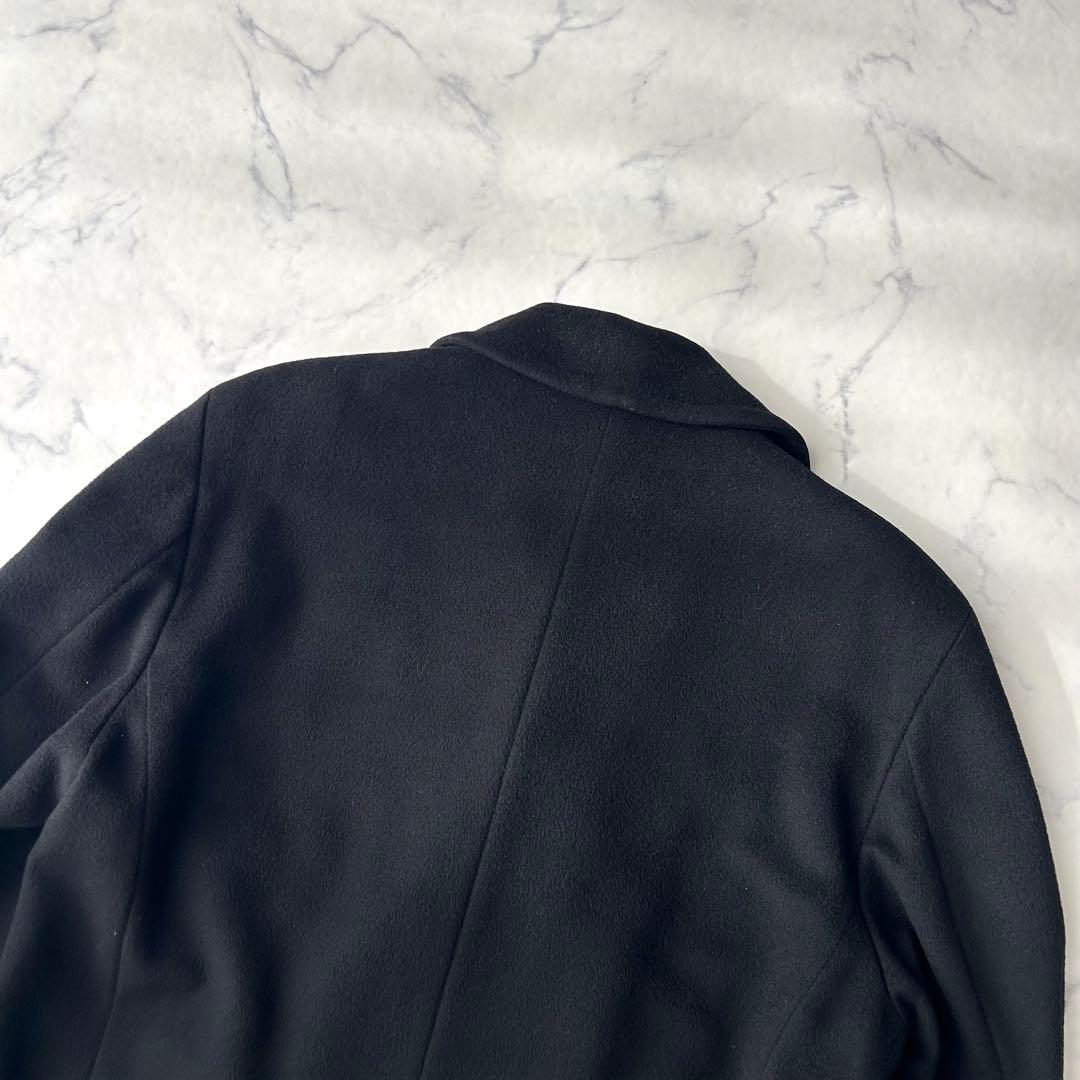 美品✨　希少　90s アニエスベー　フランス製　ウールカシミヤ　ヴィンテージ　黒