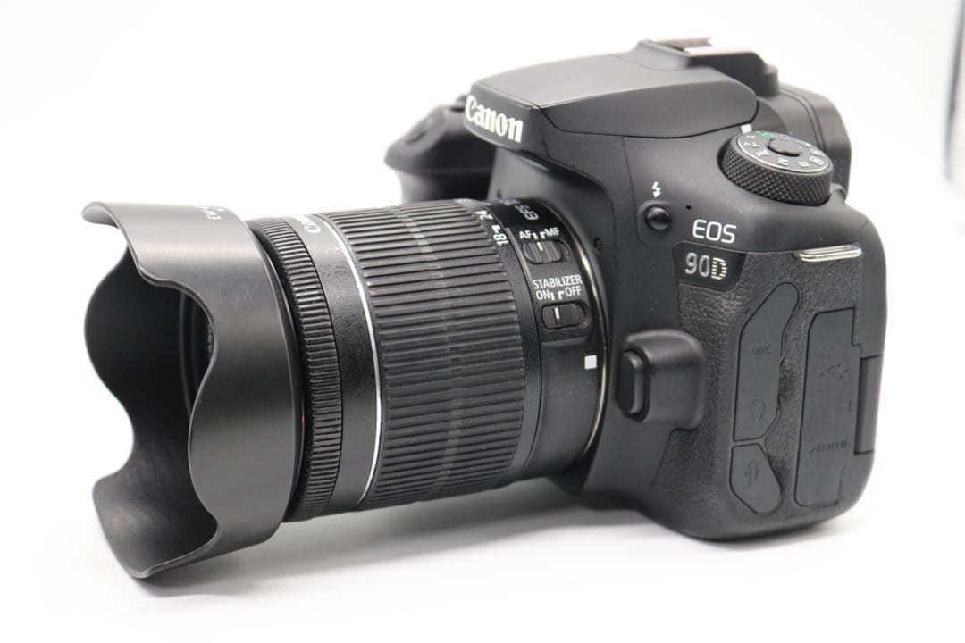 【Canon EOS 90D ダブルレンズセット】 Wi-Fi搭載 付属品多数
