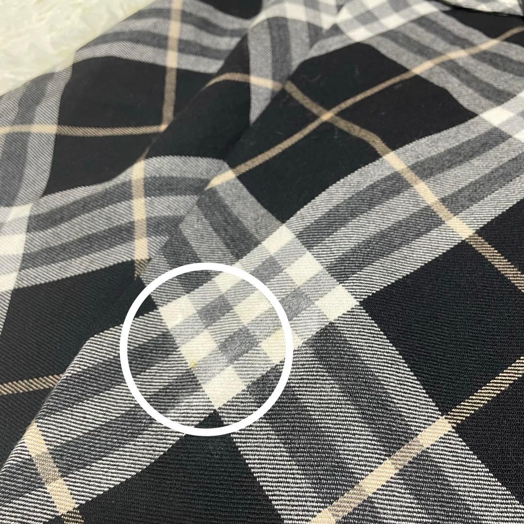 BurberryBlueLabel ワンピース　ノバチェック　腰ベルト　y2k