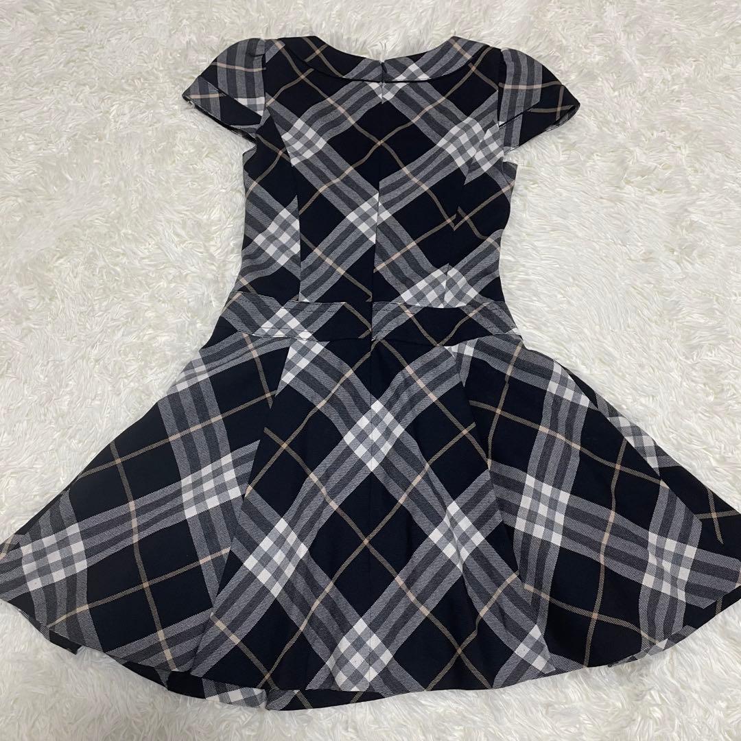 BurberryBlueLabel ワンピース　ノバチェック　腰ベルト　y2k