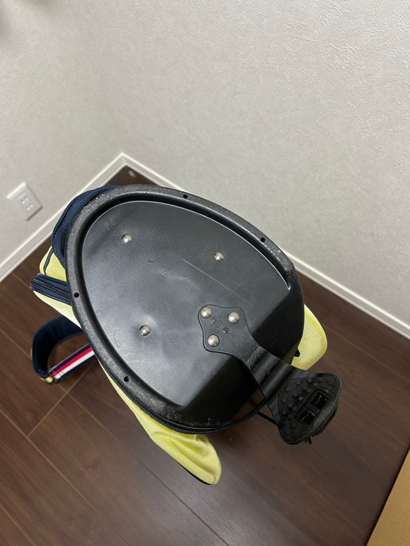   キャディバッグ イエロー/ネイビー