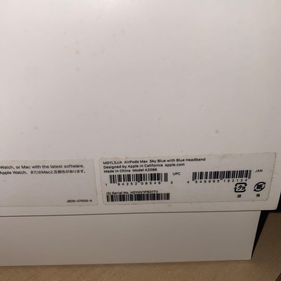 AirPods max スカイブルー