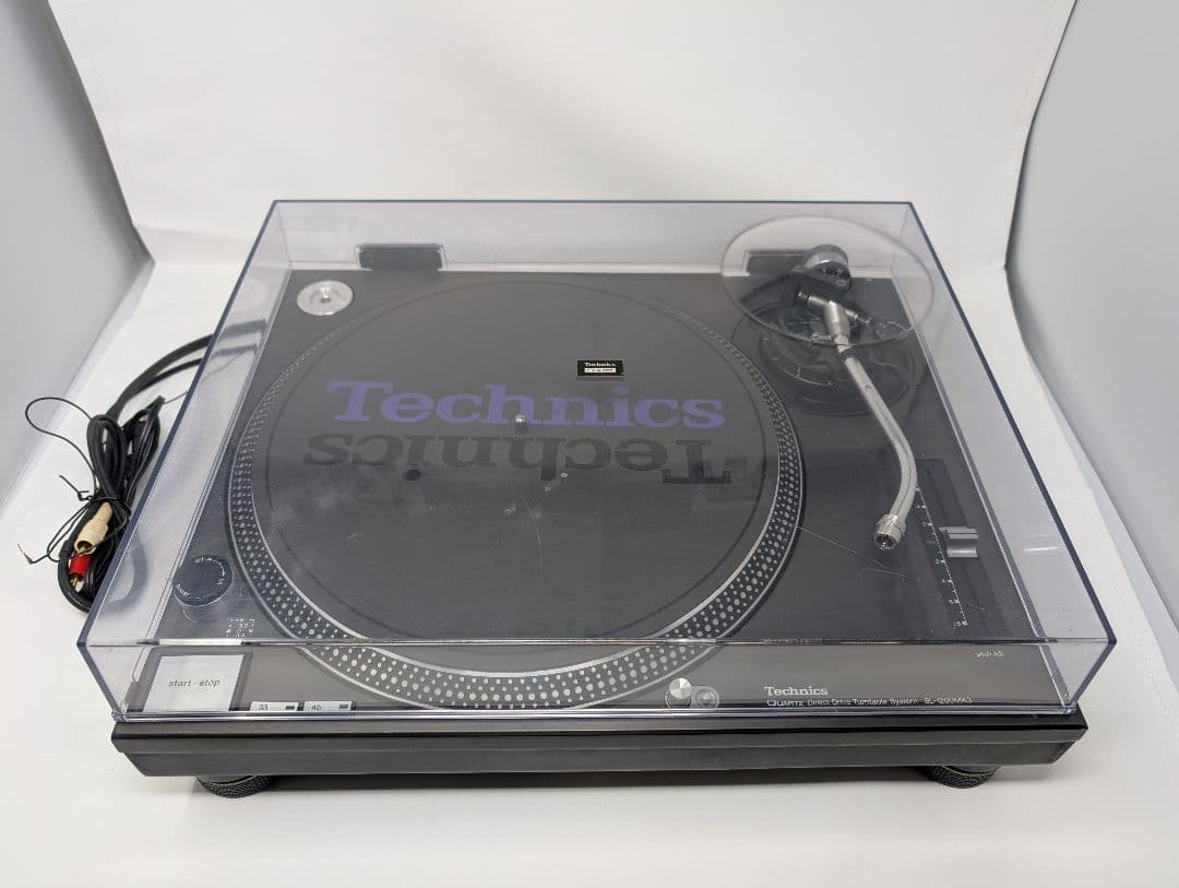 【良品・動作確認済】Technics SL-1200MK3 ターンテーブル 黒