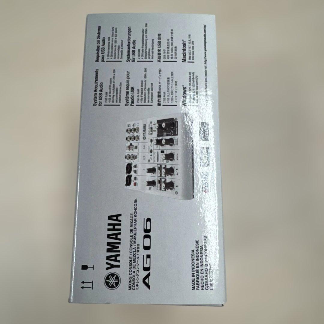 YAMAHA AG 06 ミキシングコンソール