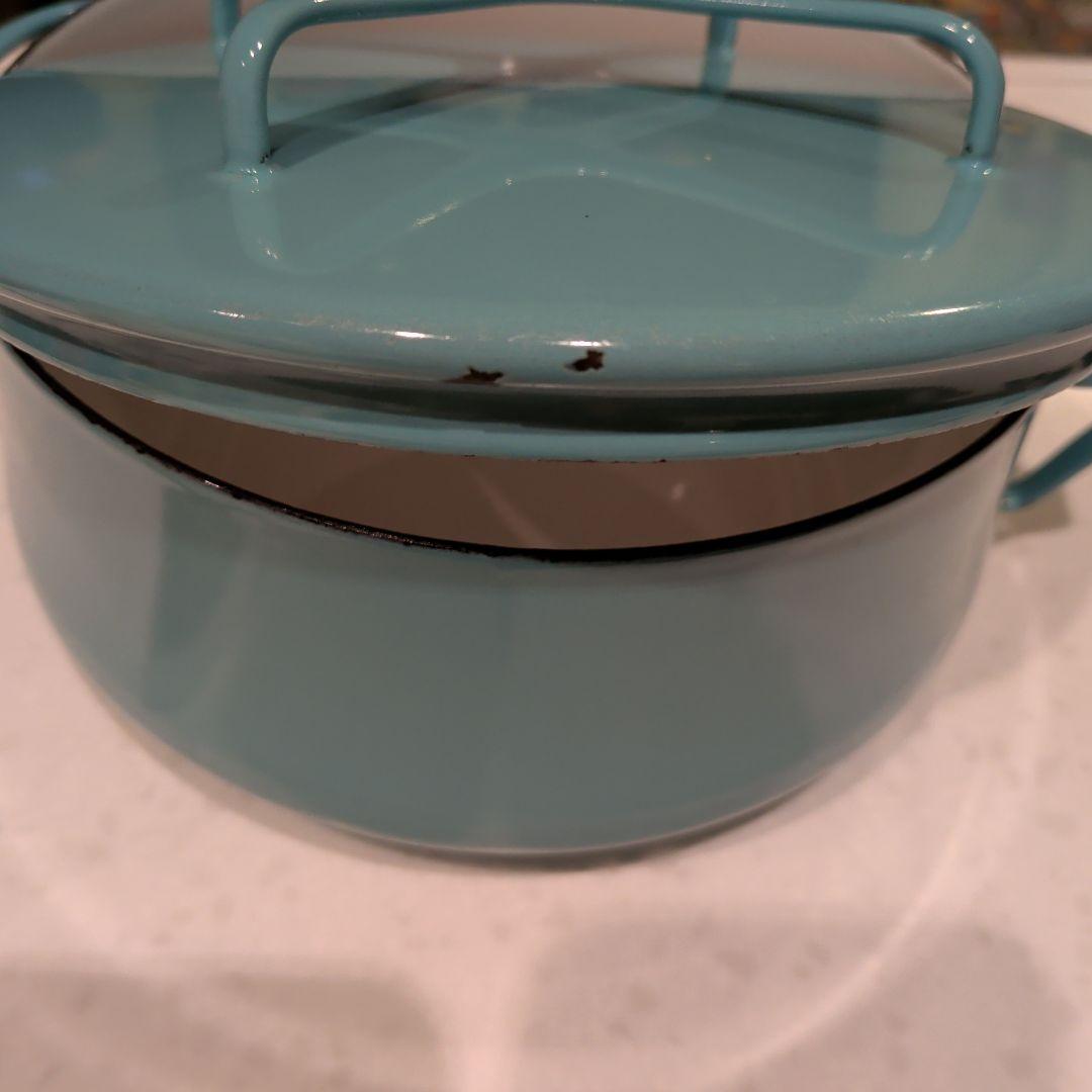 DANSK ダンスク コベンスタイル　両手鍋 18cm ターコイズ