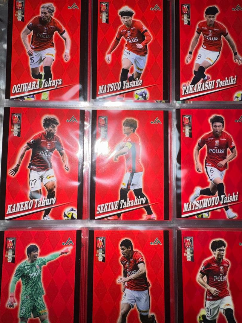 浦和レッズ マッチデーカード　No.1〜506 479枚セット