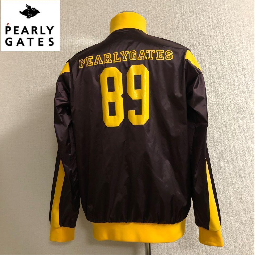 パーリーゲイツ◆ダブルジップ DIAPLEX 20dサテン ジャケット パープル