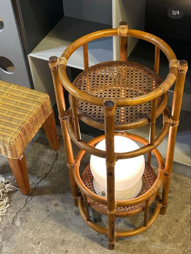 ラタンサークルラック【monoroom町田】