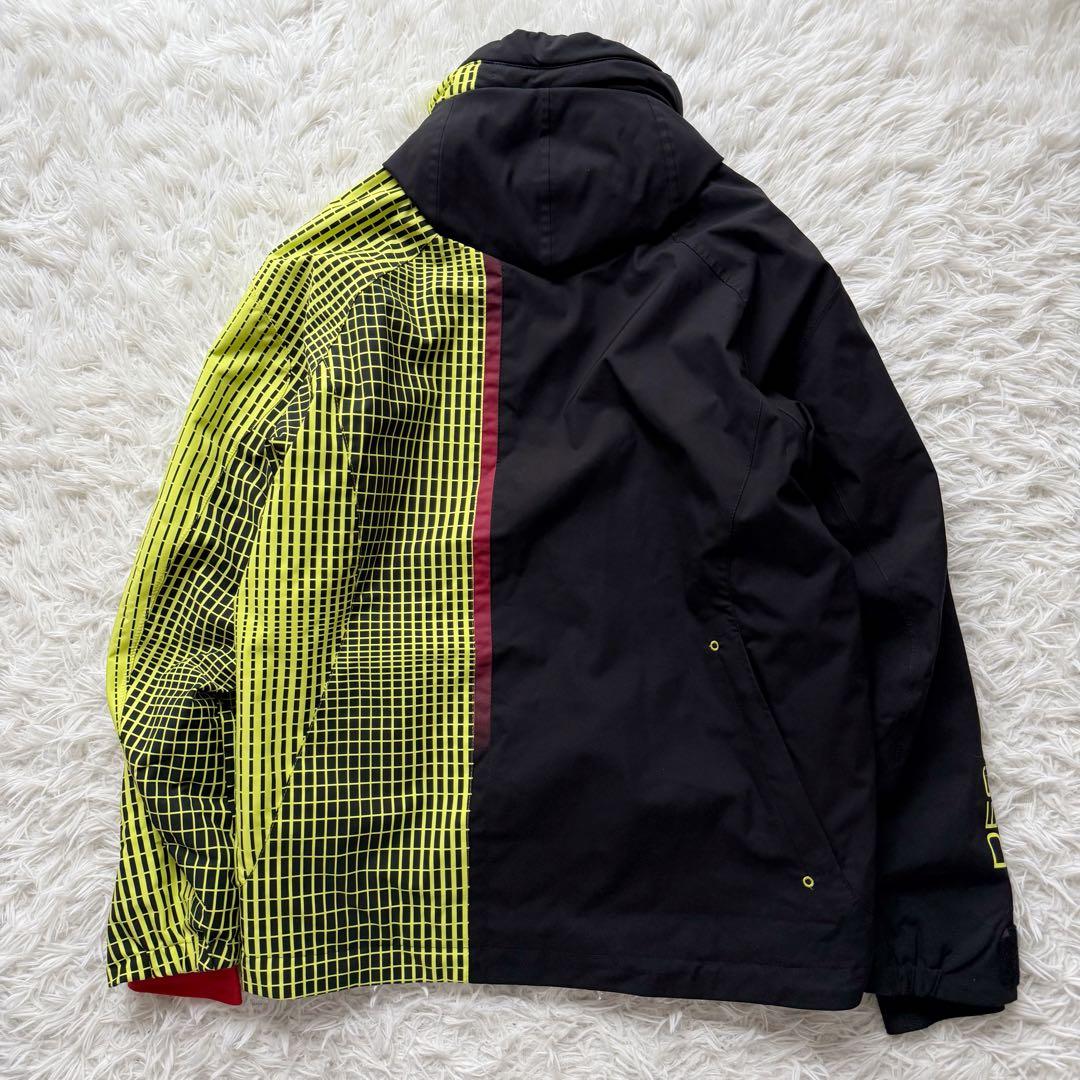 DESCENTE デサント スノーボードウエアー 総柄 HEAT NAVI M