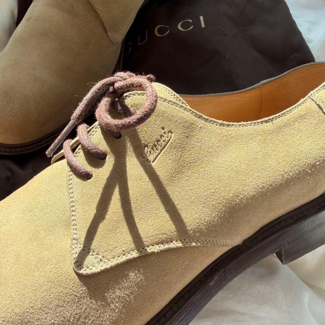 GUCCI スエード　シューズ　革靴