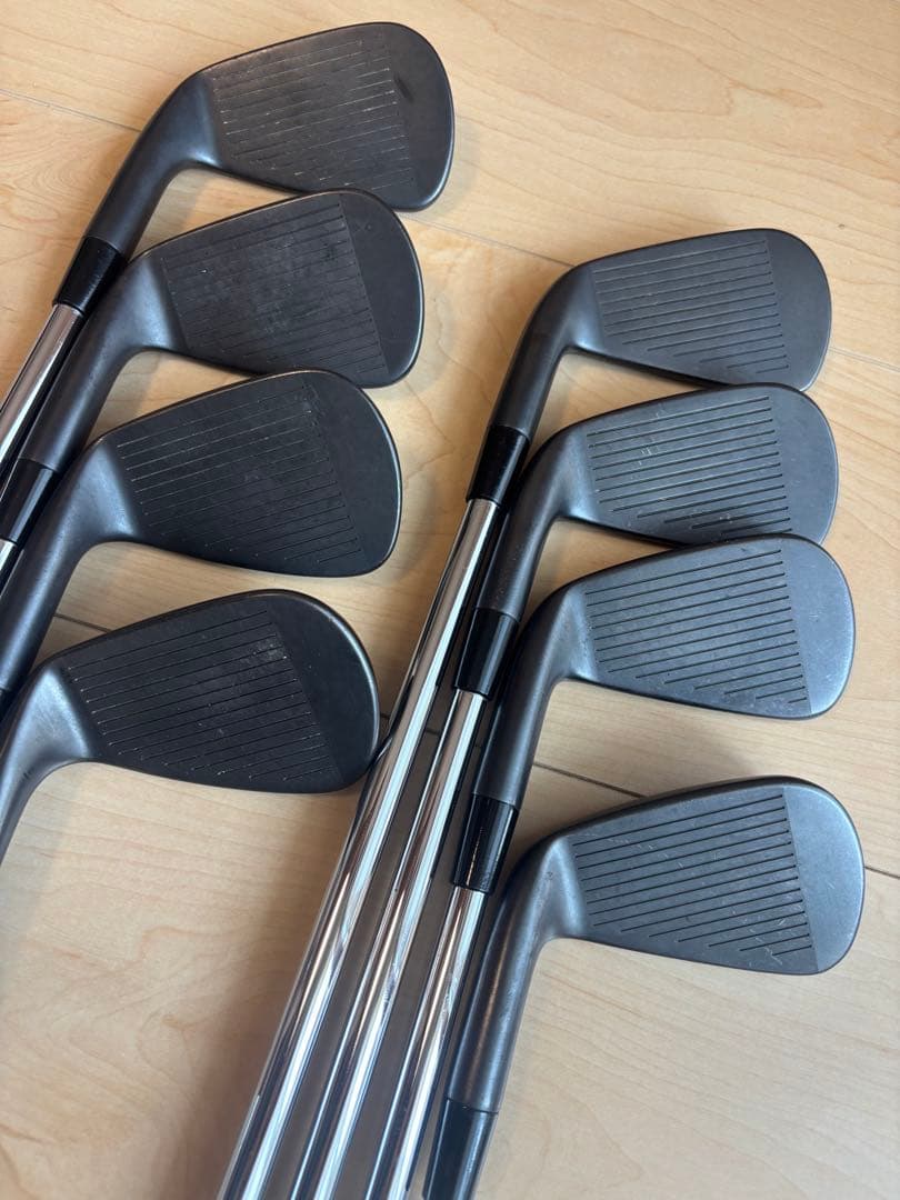 希少　コブラ　キング　KING MB/CBコンボ　ブラック　アイアンセット　8本