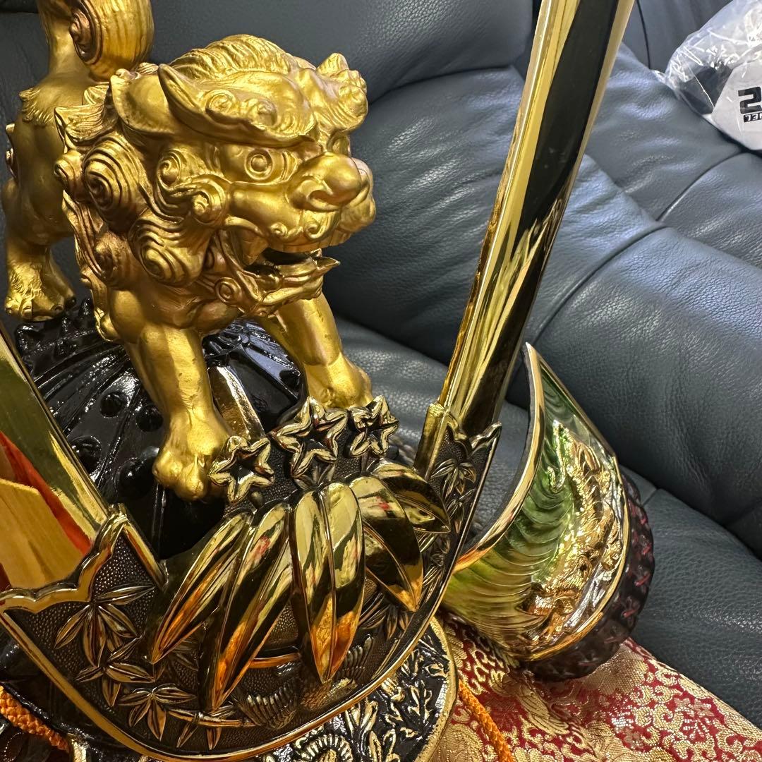 高岡鋳物　瑞穂　源義経公兜　兜　かぶと