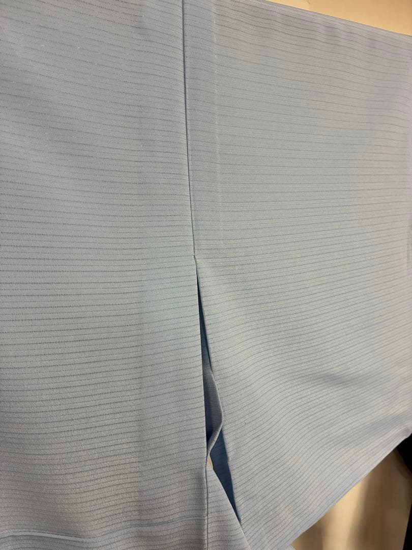 洗える絽の色無地　紋入り　夏着物