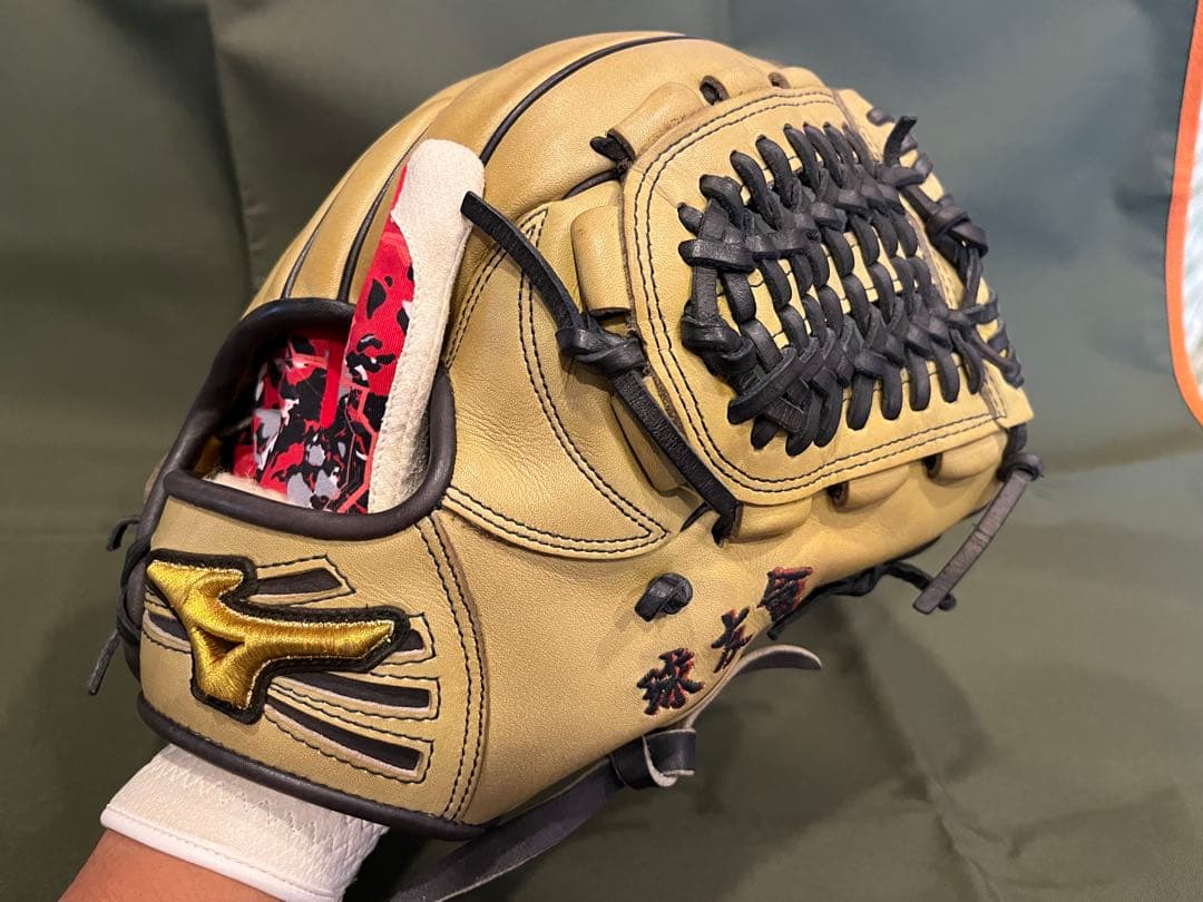 【希少】MizunoProミズノプロ オーダー グラブ 内野手 耕作印 坂本型