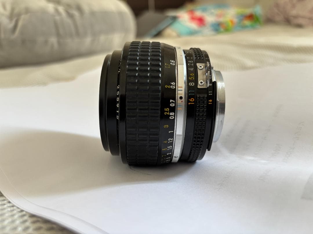【極上品】NIKKOR 50mm f/1.2 AIS Ai-s MF Fマウント