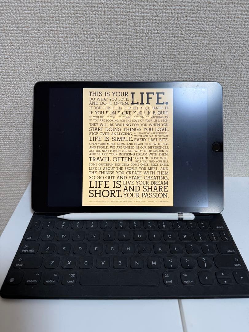 iPad 本体 スペースグレー Apple Pencil、keyboard 付き