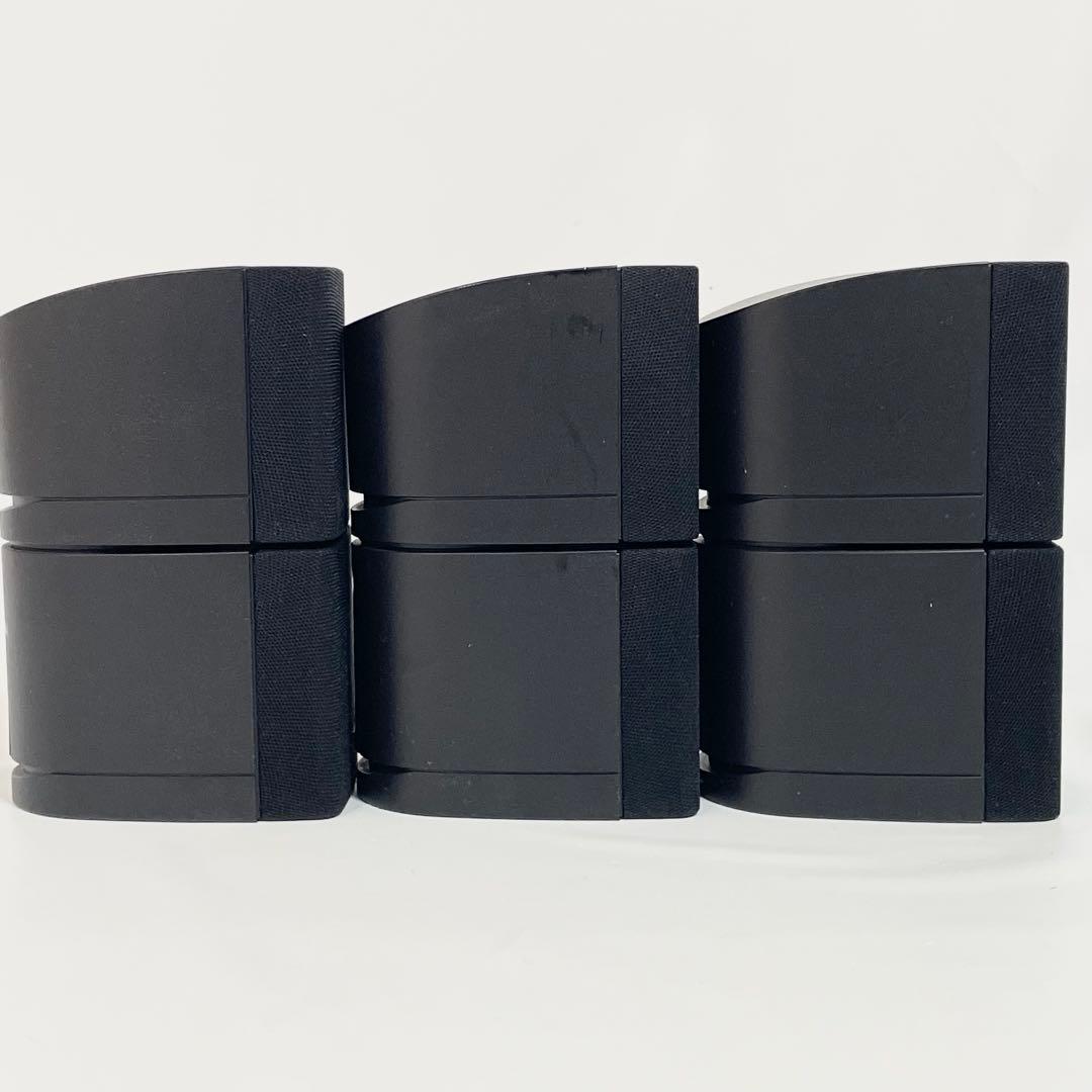 【5個セット】BOSE サテライトスピーカー　ダブルキューブ型　壁掛け金具付き