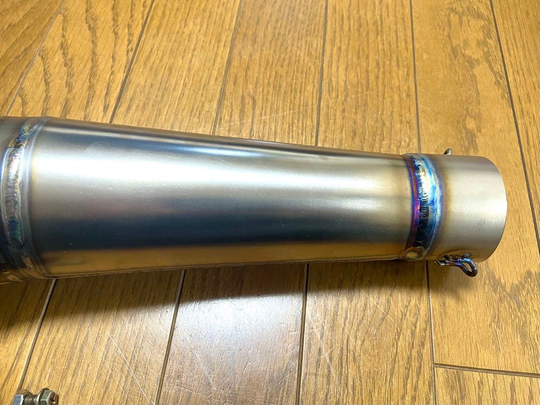 アサヒナレーシング チタン マフラー 60.5 サイレンサー