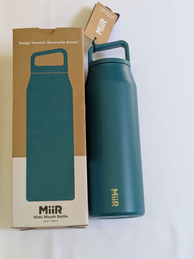 Miir Wide Mouth Bottle 32oz 青緑