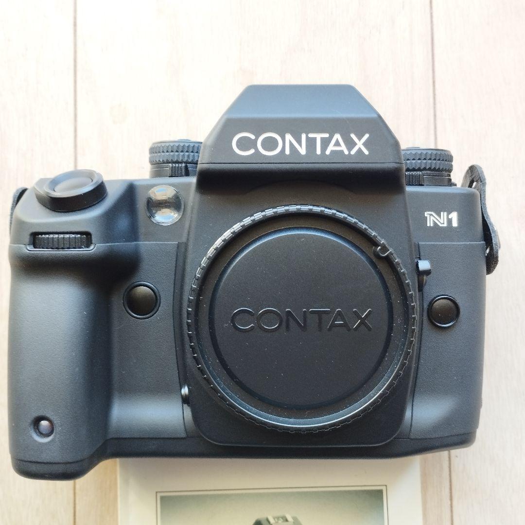 【美品】コンタックス　CONTAX N1　ボディ　ストラップ、説明書付き