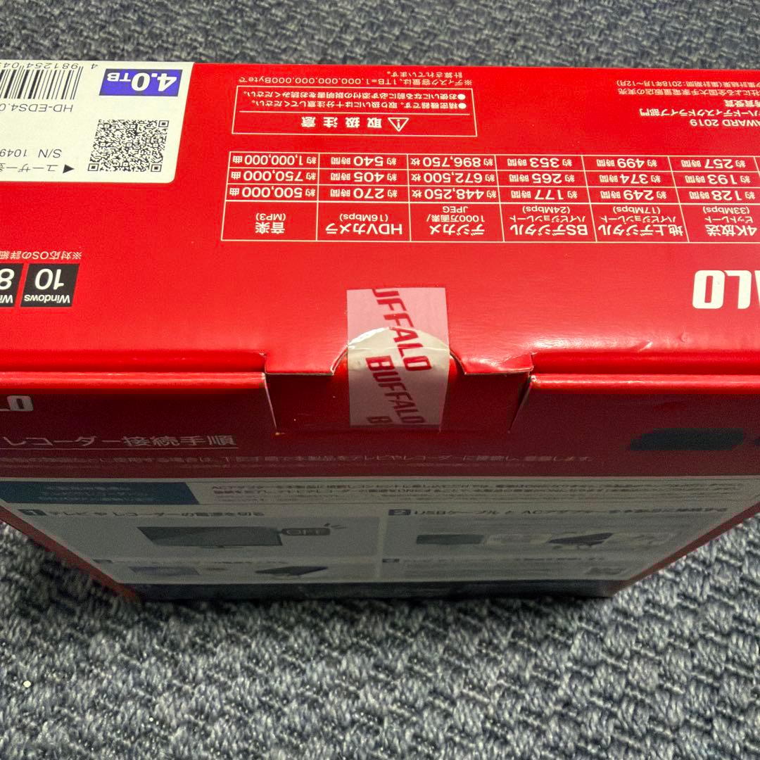 Buffalo HD-EDS4.0U3-BA 外付けHDD