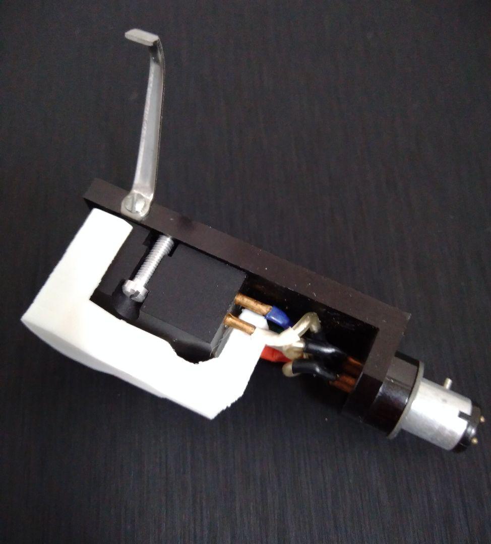 デノン MCカートリッジ DL-103 ヘッドシェルAテクニカ 出音良好 美品