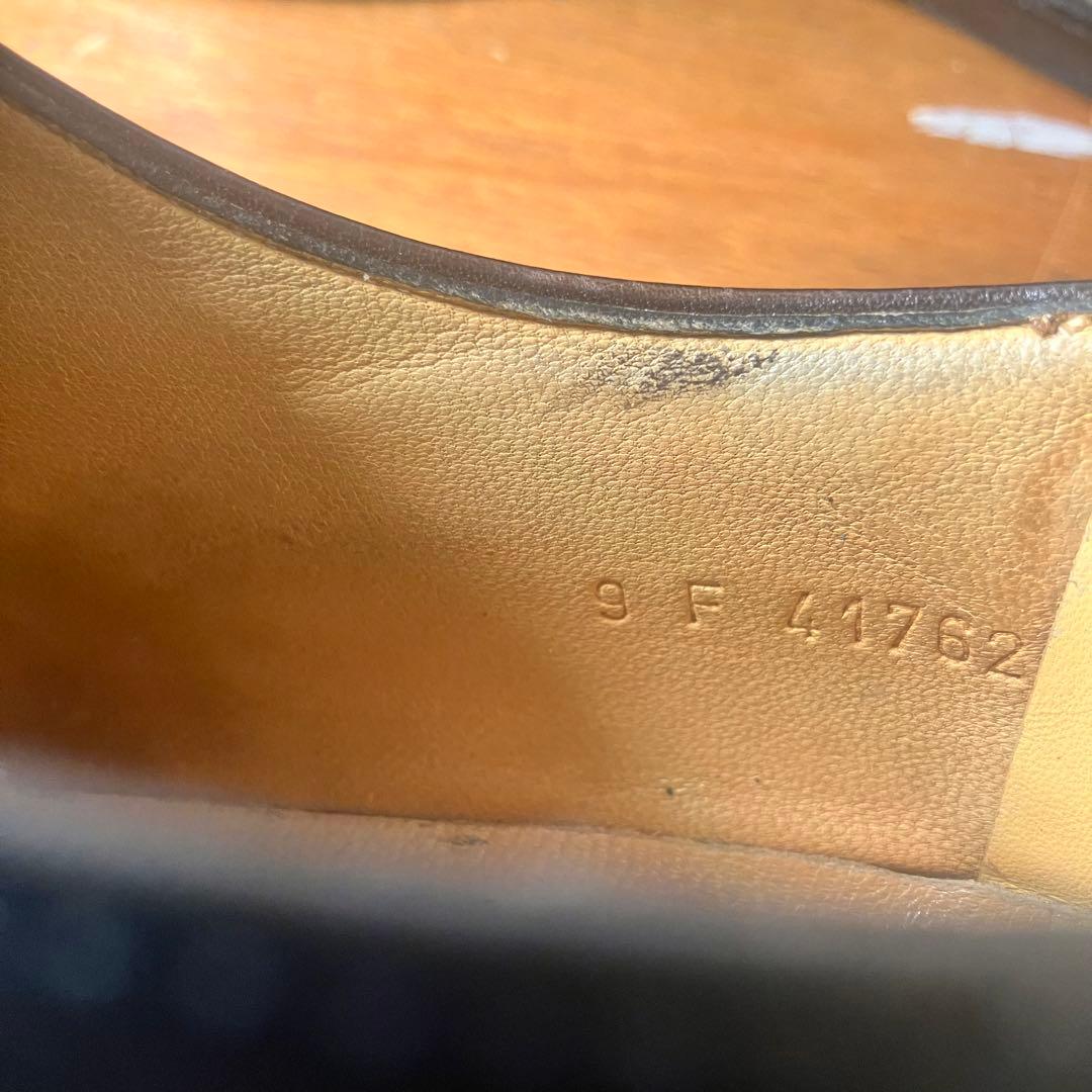 パラブーツ PARABOOT シャンボード 革靴　ネイビー　レザーシューズ