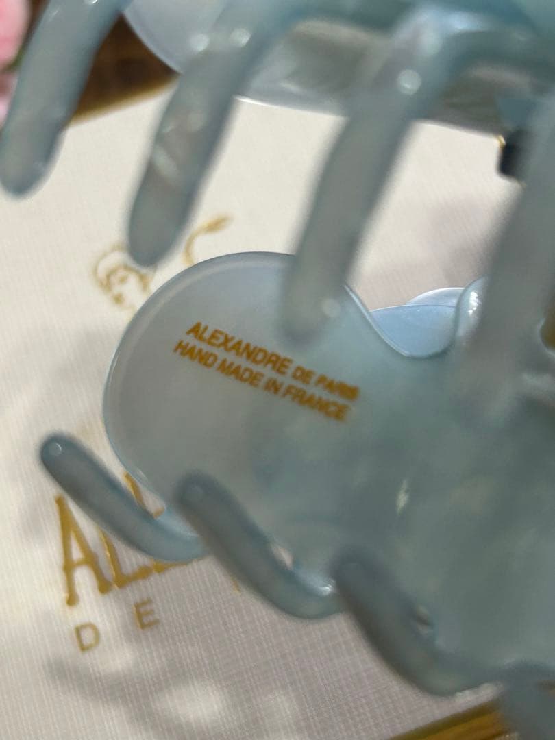 ☆アレクサンドル ドゥ パリ☆キラキラお花クリップ☆☆