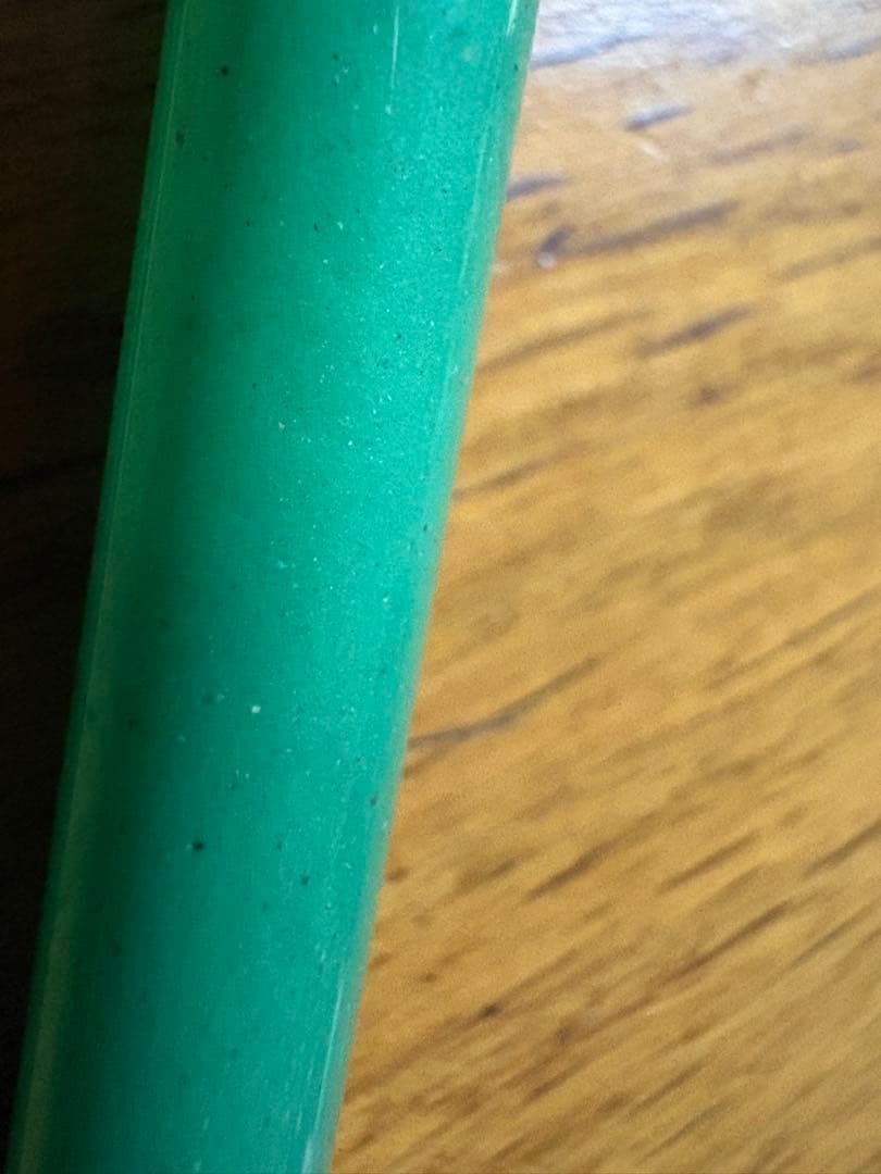 江戸硝子　簪　竹の形　長さ15.5cm 直径7mm 重さ10g