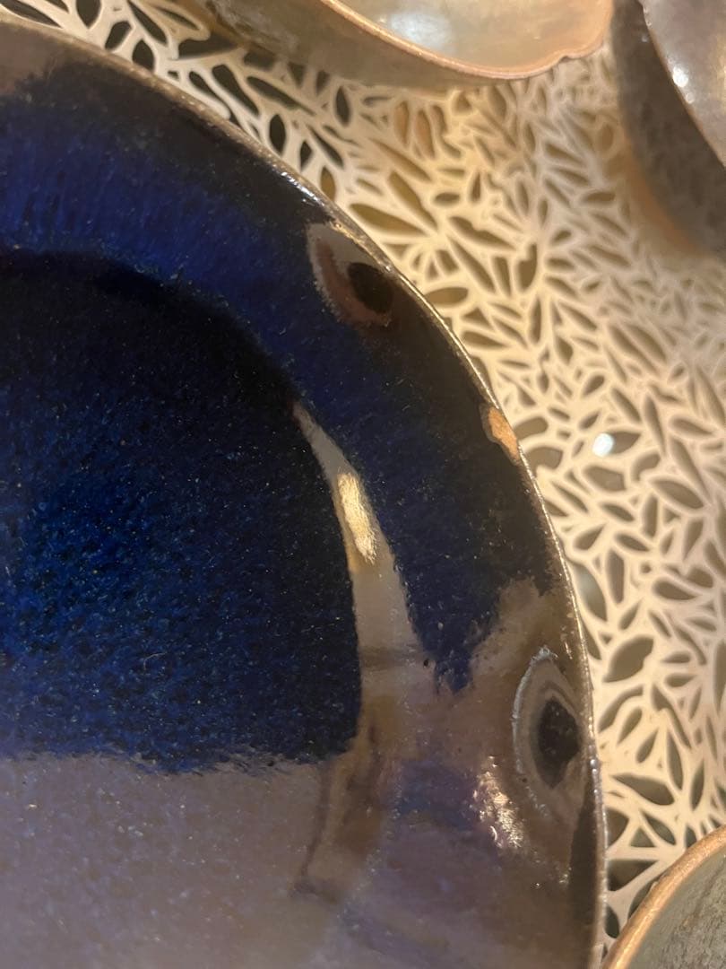 鎌田 幸二作 油滴天目等 5客セット