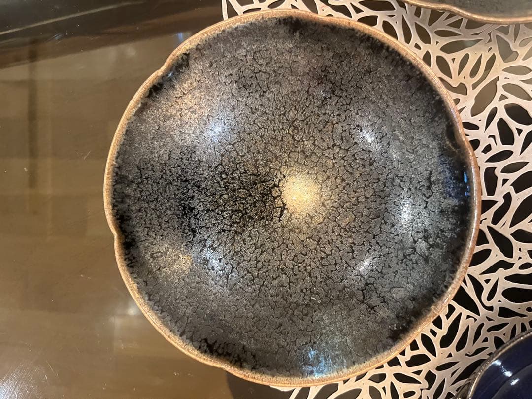 鎌田 幸二作 油滴天目等 5客セット