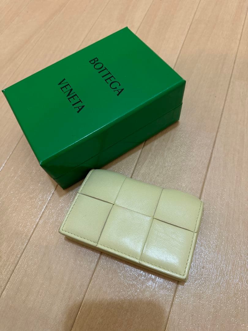 Bottega Veneta レモンウォッシュド名刺入れ