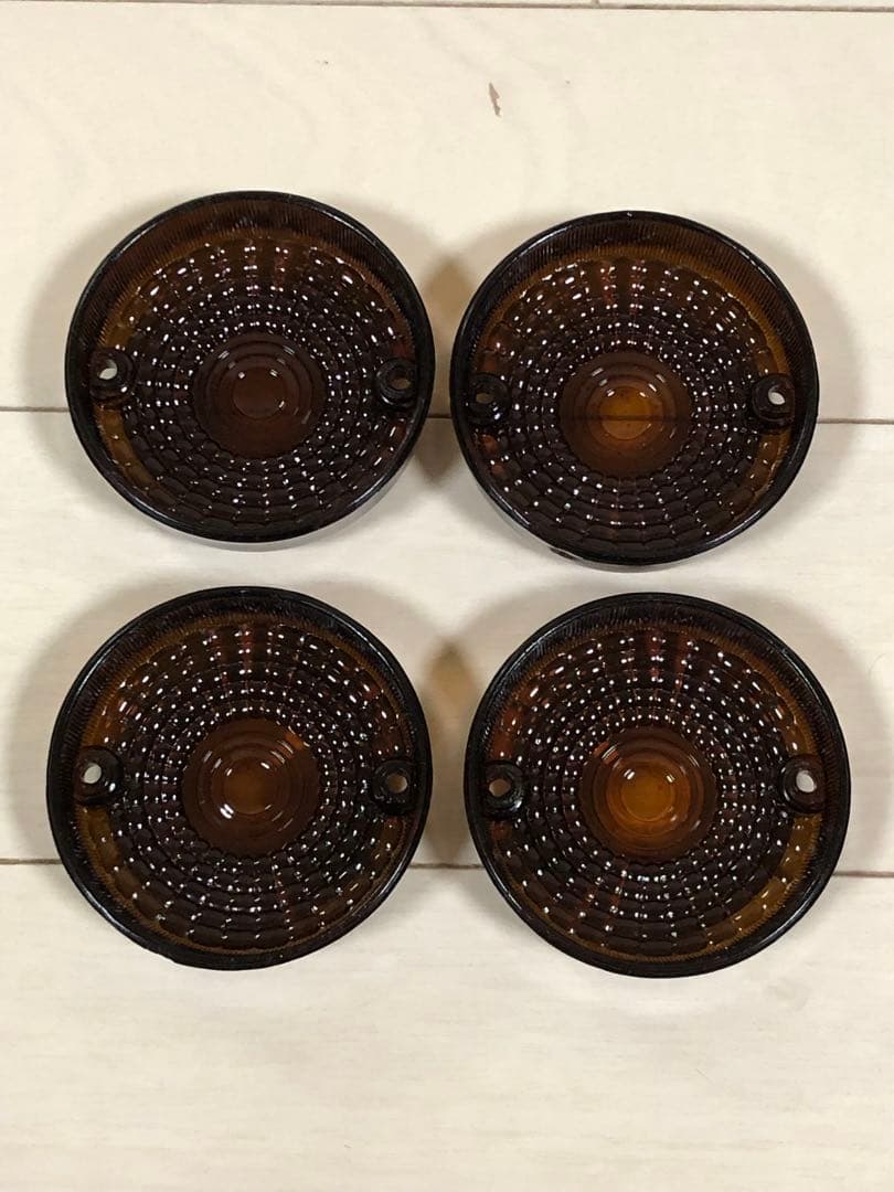 GS400 スモーク　テールレンズ　ウインカーレンズ　純正タイプ　クリア　当時物