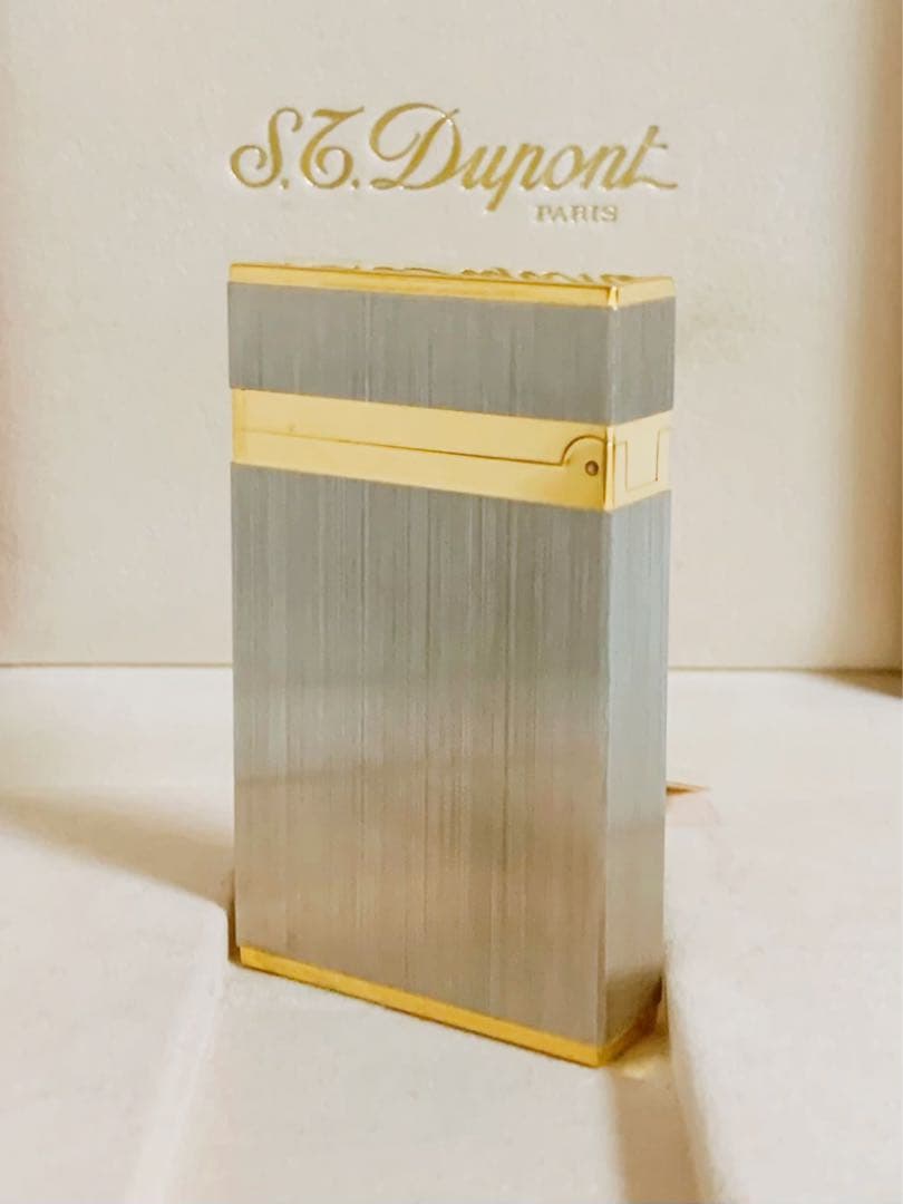 S.T.Dupont デュポン ガスライター ライン2 ヘアライン 16841