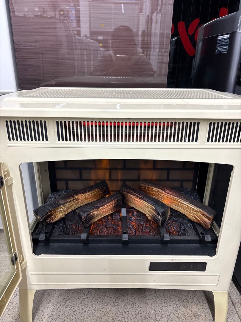 QVCジャパン 電気温風機 DFI-5010-04 2016年製 リモコン付き