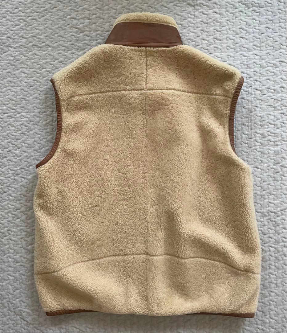 Sisii ジップアップムートンベスト　XL 定価96,800円