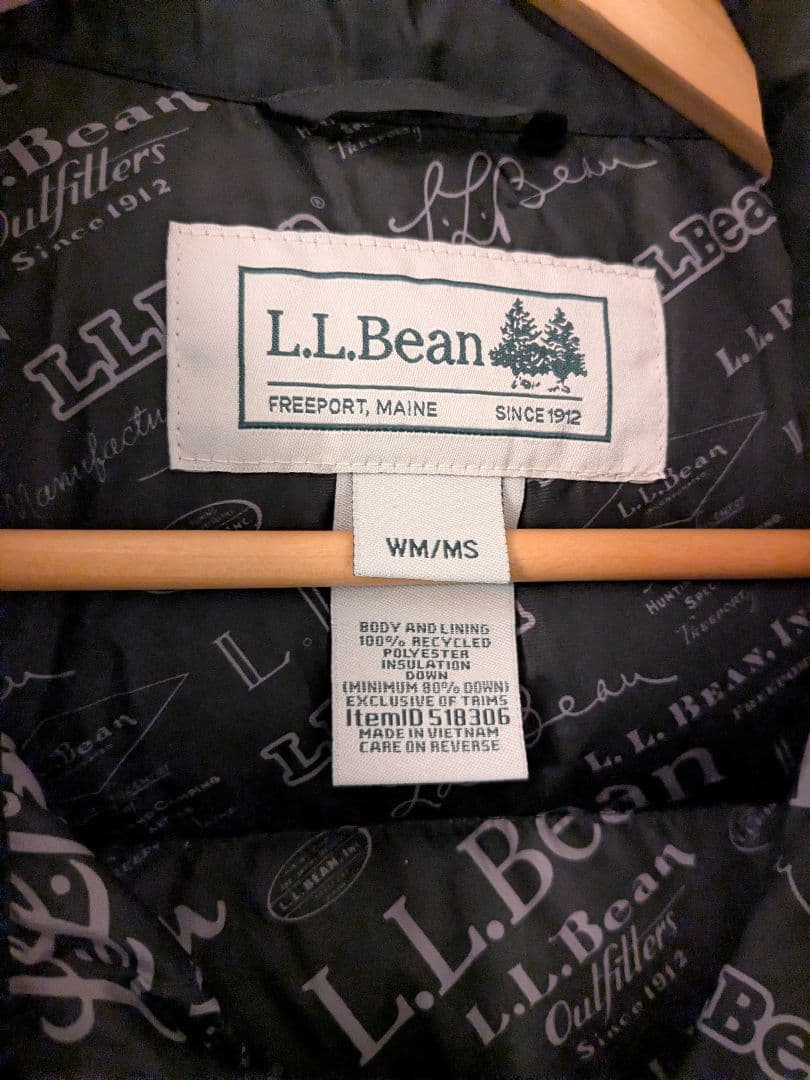 【L.L.Bean】ビーンズトレイルモデルダウンベスト'82