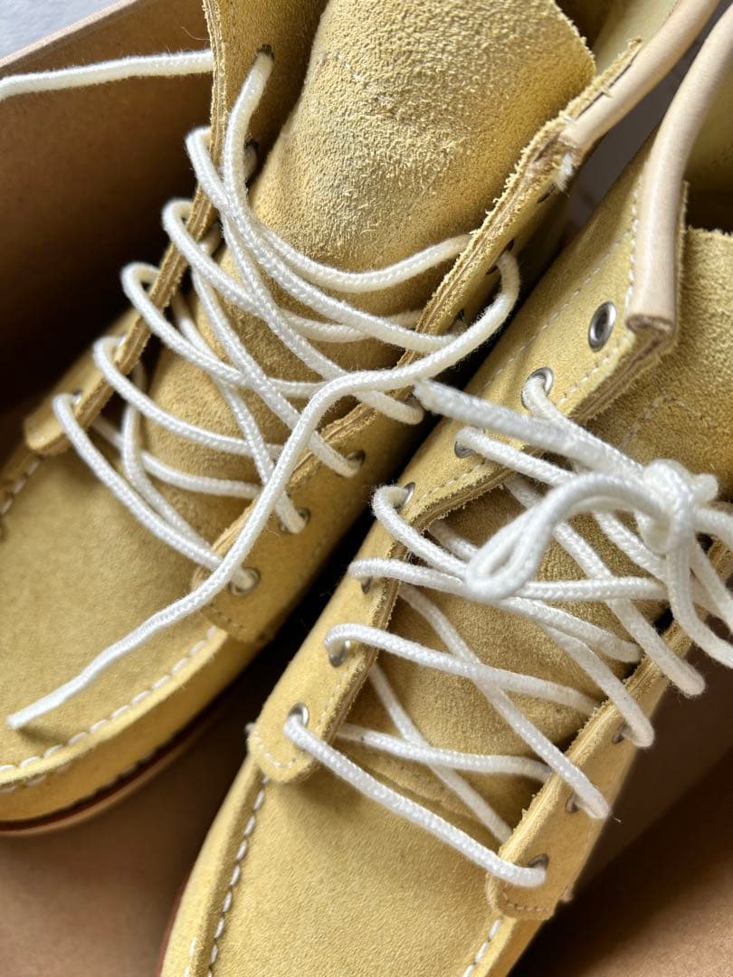 Red Wing イエロースエード クラシックモック