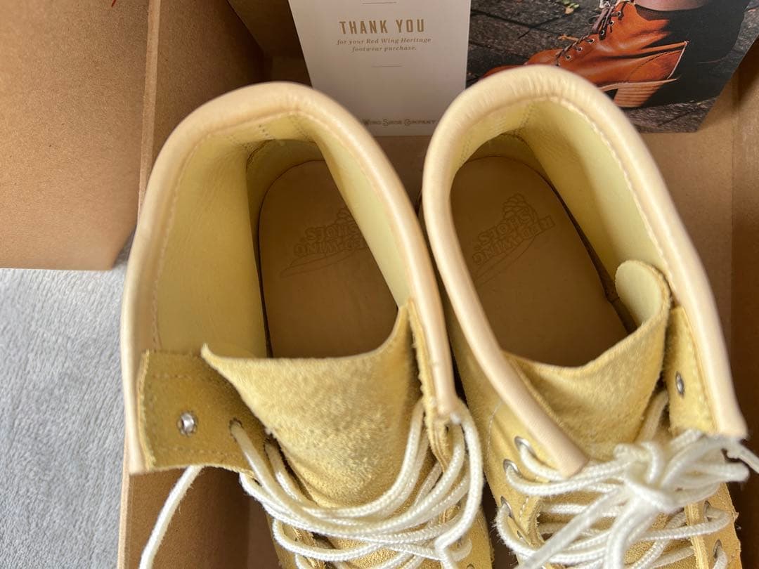Red Wing イエロースエード クラシックモック