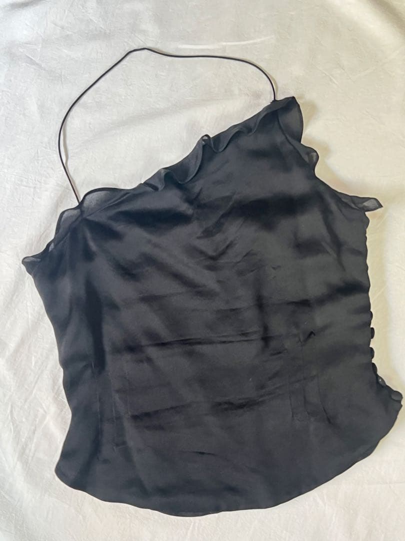 クロエシルクフリルキャミソールchloeバーニーズ