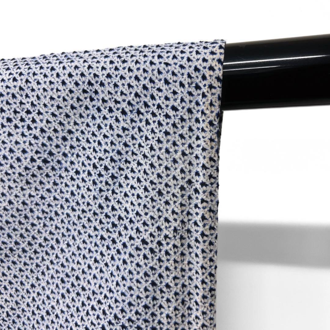 浴衣　有松鳴海絞り　メンズ着物　絞り　着物　074w d